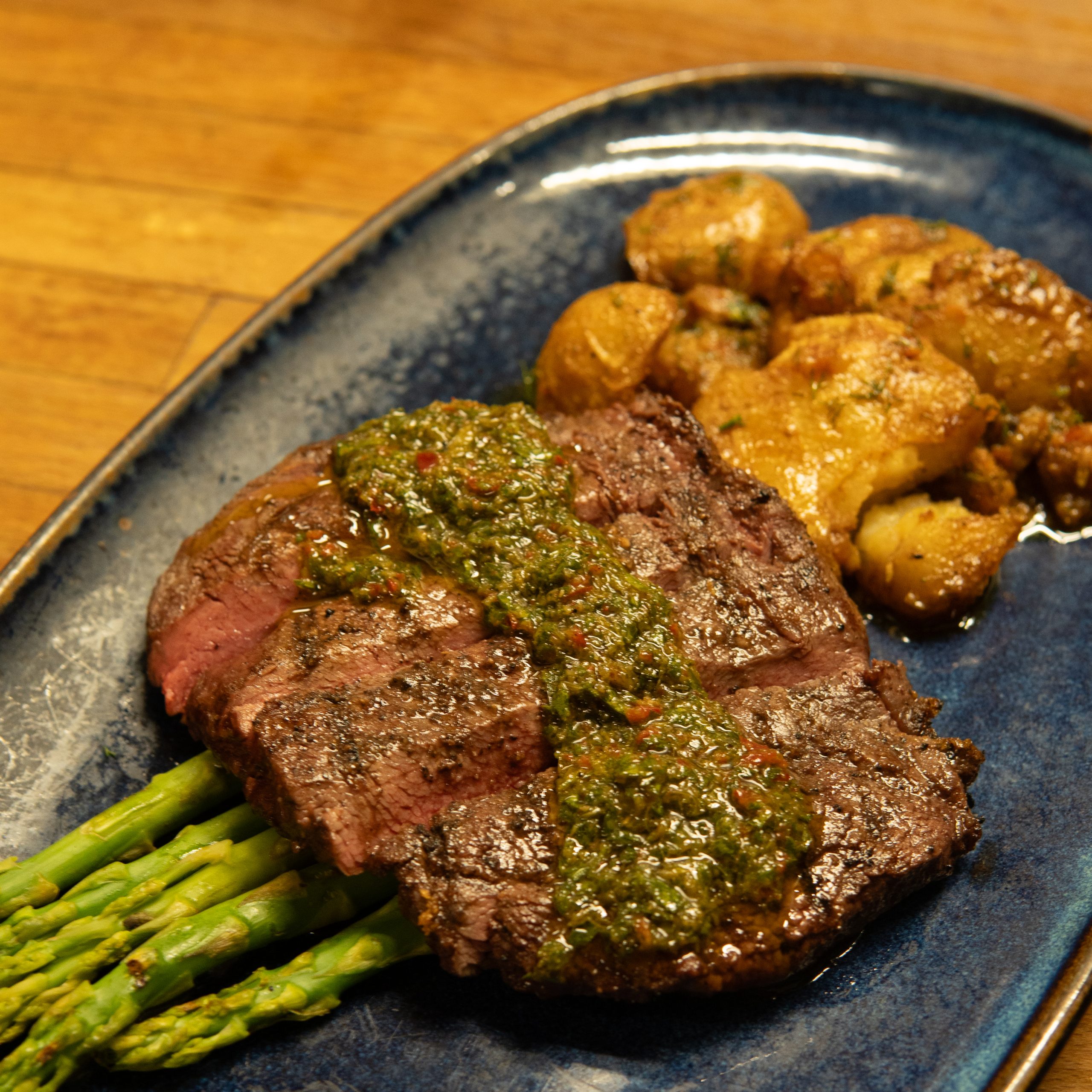 PD Grilled Steak With Chimichurri
