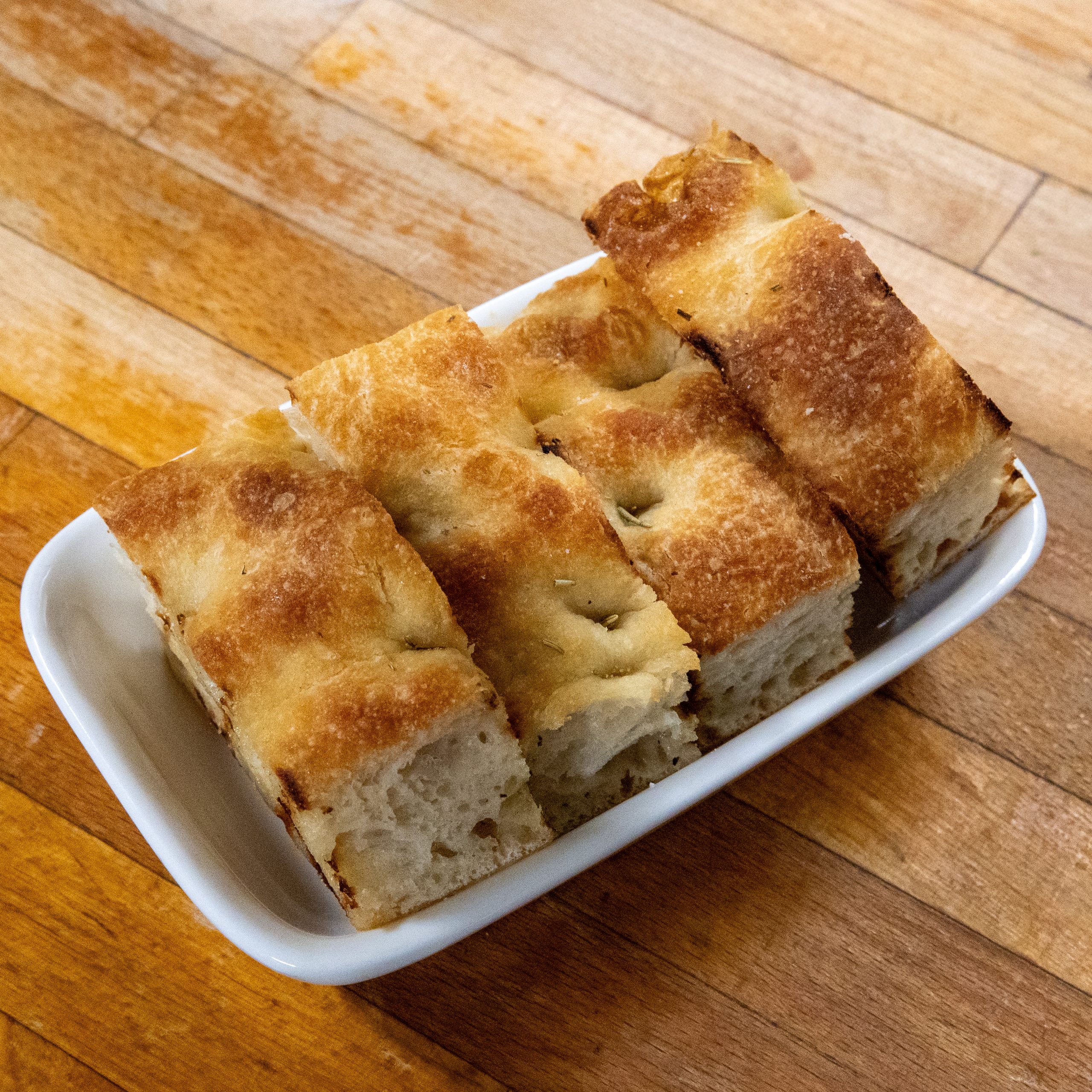 Pd Grilled And Buttered Focaccia